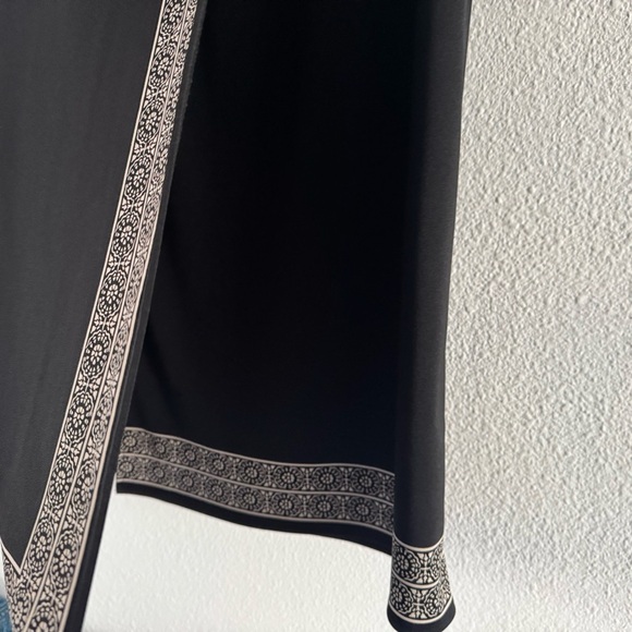 Petite Sophisticate Chic Maxi Skirt Elegant Retro Wrap Slit Medium - Picture 4 of 13